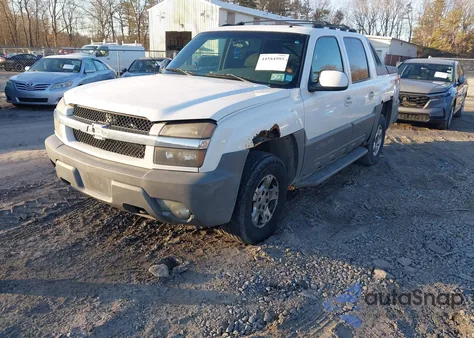 2002 Chevrolet Avalanche 1500 z USA, uszkodzony, nr VIN 3GNEK13TX2G187250